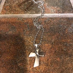 James Avery cross and 18 inch chain